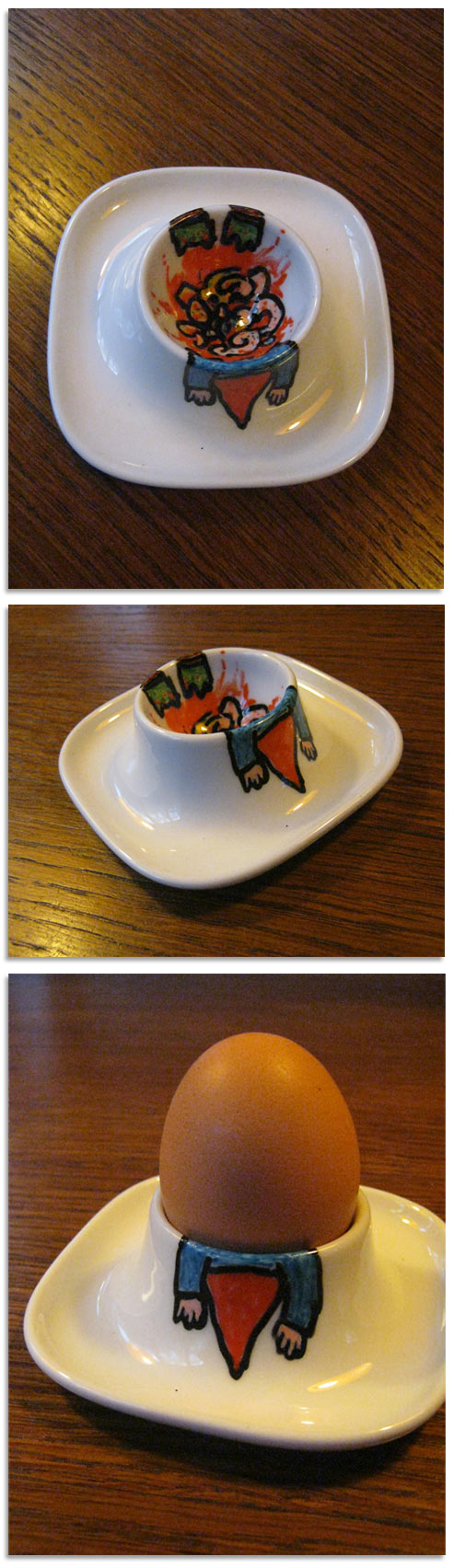 Dead Gnome Egg Cups