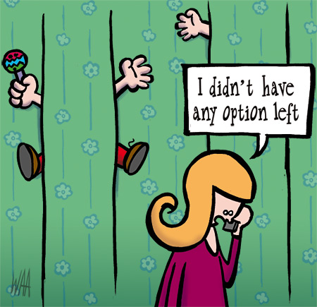No option left